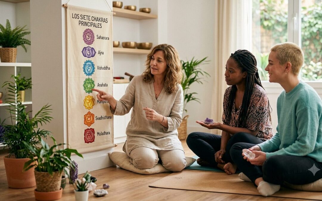 Los Siete Chakras Principales: Qué Son y Su Función | Escuela Reikiterapias